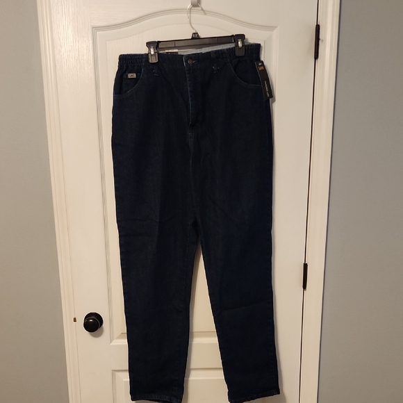 Lee Denim - Lee Women's Straight Leg Jeans - Dark Blue